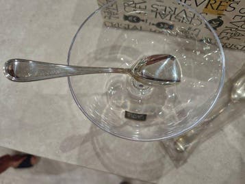 Sevres - Beker op een voet (2) - .800 zilver