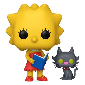 Simpsons POP & Buddy TV Vinyl Figure Lisa with Snowball II 9, Ophalen of Verzenden