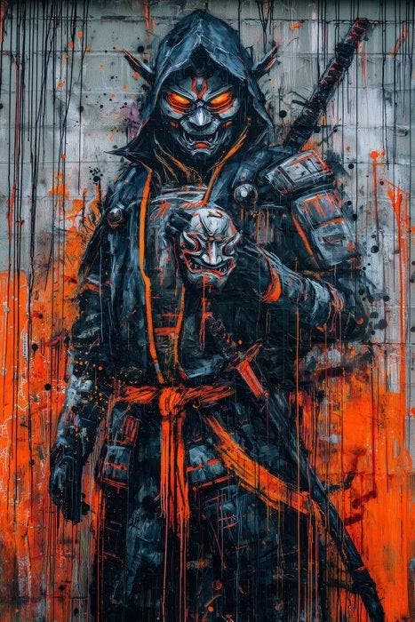 BJarco (1988) - Phantom Mask Vigil · XXL, Antiek en Kunst, Kunst | Designobjecten