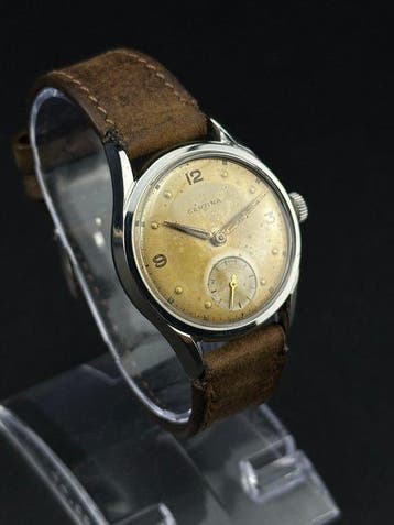 Certina - Vintage Sub-second 1940s - Zonder minimumprijs -, Nieuw