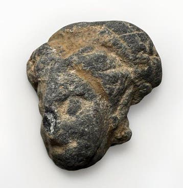 Gandhara tête dun accompagnant du Bouddha (Sans prix de