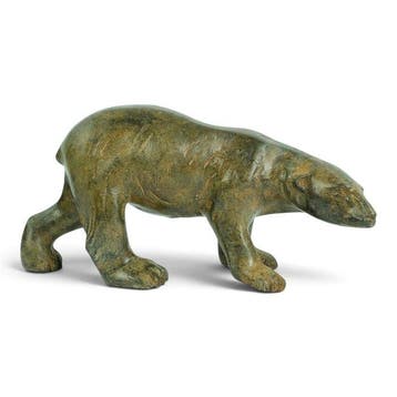 Pierre Chenet (XX-XXI) - sculptuur, Walking Polar Bear - 21
