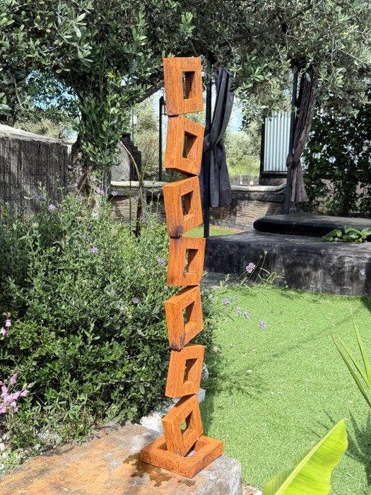 Ana Lucia B.M - Sculpture Corten - XXL - NO Reserve, Antiek en Kunst, Kunst | Designobjecten