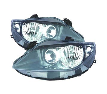 PHARES POUR SEAT IBIZA VI 09-12 FOND NOIR, Autos : Pièces & Accessoires, Verzenden