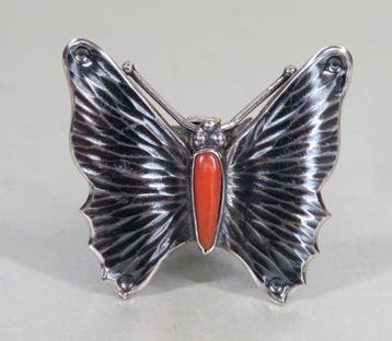 Corail rouge - Clip pour vêtements - École Vlinder