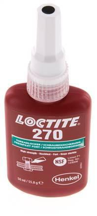 Loctite 270 Vert 50 Ml Verrouillage De Filetage, Bricolage & Construction, Ventilation & Extraction, Envoi