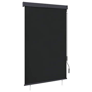 vidaXL Rolgordijn voor buiten 120x250 cm antraciet, Verzenden, Nieuw