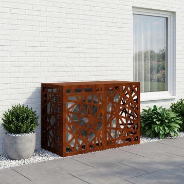 vidaXL Air Conditioner Hoes Roestkleurig 90 x 40 x 60 cm, Electroménager, Verzenden