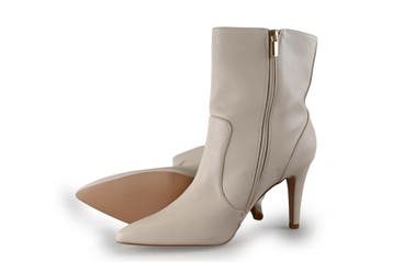 Poelman Enkellaarzen in maat 41 Beige, Kleding | Dames, Poelman, Verzenden, Beige, Lage of Enkellaarzen