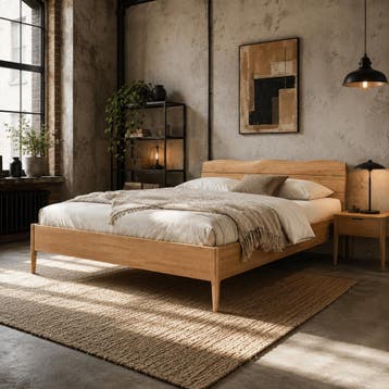 Van Schaik Corvino Massief Houten Bed - 160 x 200