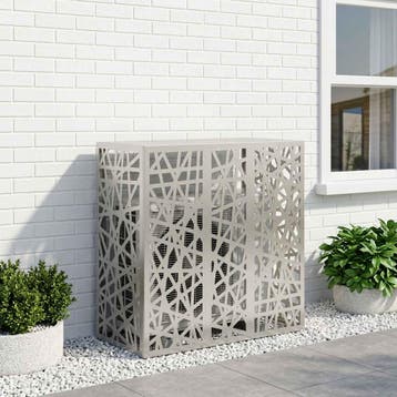 vidaXL Air Conditioner Hoes zilver 110 x 50 x 105 cm, Elektronische apparatuur, Verzenden, Nieuw