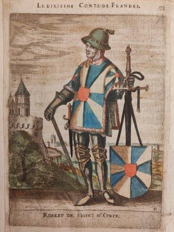Cornelis Martin (1567-1621) - Roberto il Frisone Fiandre —