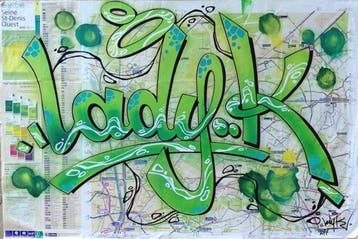 Lady K (1978) - Green Lady sur plan Seine St Denis
