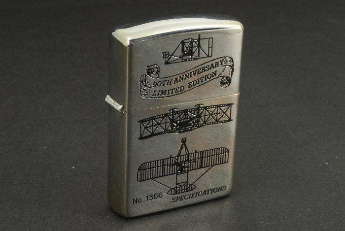 Zippo - Zippo 90th Anniversary Aviation Limited Edition, Collections, Articles de fumeurs, Briquets & Boîtes d'allumettes