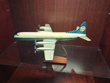 Passagiersvliegtuig - Lockheed L-188 Electra KLM, Antiek en Kunst