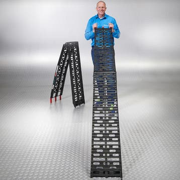 Datona Extra verstevigde oprijplaat voor motoren - 225 cm -, Ophalen of Verzenden