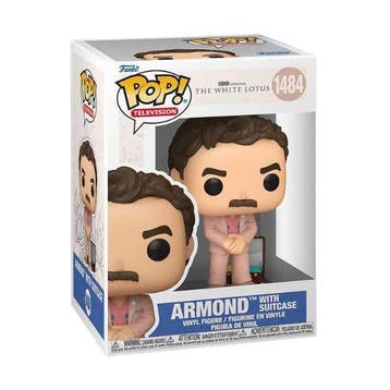 Funko Pop!  The White Lotus - Armond With Suitcase #1484, Verzenden, Nieuw