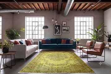 Designer vintage - Vloerkleed - 275 cm - 170 cm - met, Nieuw