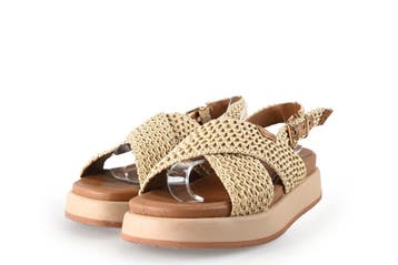 Tamaris Sandalen in maat 41 Beige, Verzenden, Sandalen of Muiltjes