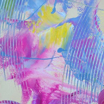 Laura Capellini -  SOUL GARDEN #5(XL) Acrylic on canvas -