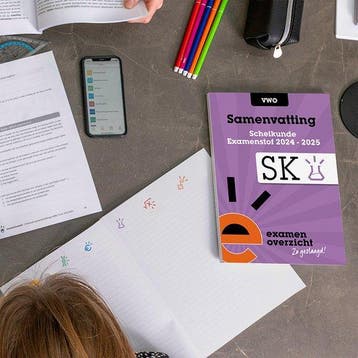 ExamenOverzicht - Samenvatting Scheikunde VWO 9789464383256, Boeken, Studieboeken en Cursussen, Verzenden, Zo goed als nieuw, ExamenOverzicht