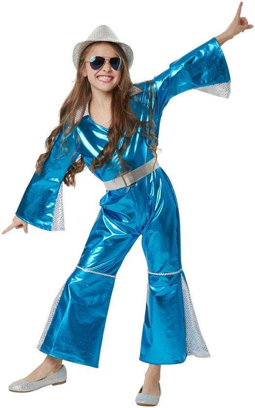 2dekans | Dressforfun Stralende Disco Starlet 158 (vanaf 12, Kinderen en Baby's, Carnavalskleding en Verkleedspullen, Ophalen of Verzenden