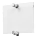 Deurbord | ELITE | RVS/Plexiglas | A4-Formaat | Incl., Verzenden, Nieuw in verpakking