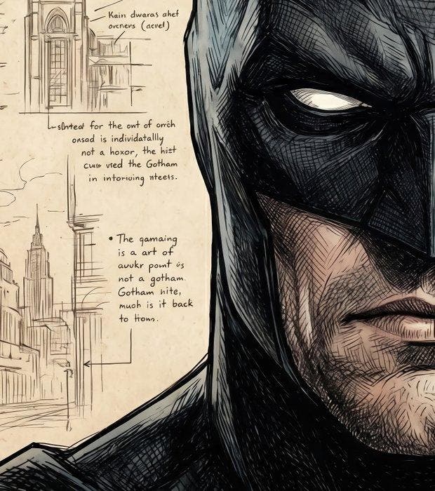 Kleury.art - The Dark Knight’s Codex by Kleury.art (1/5), Cd's en Dvd's, Dvd's | Tekenfilms en Animatie