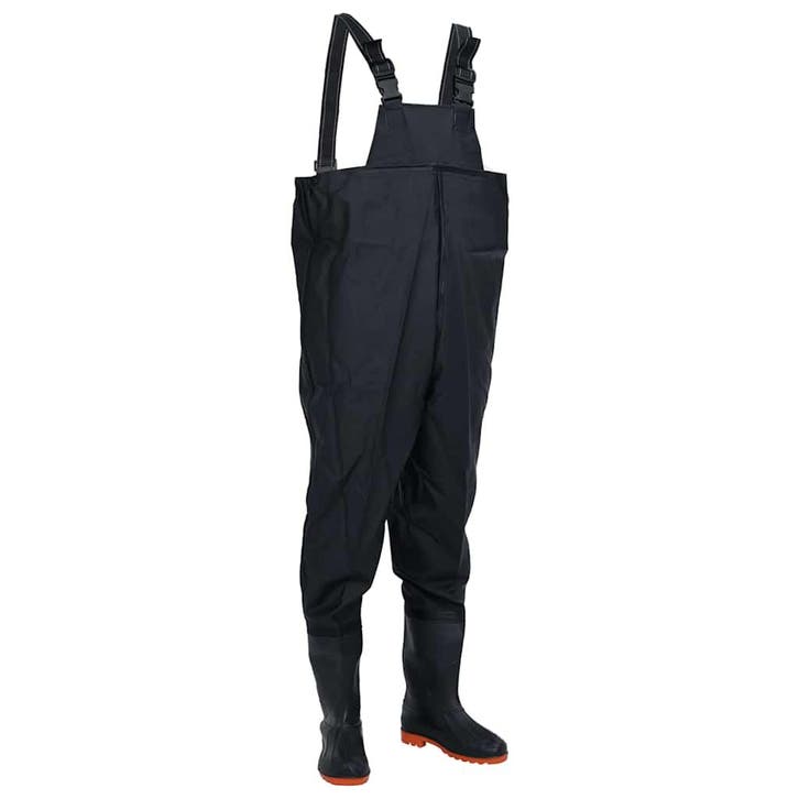 vidaXL Waadpak met laarzen maat 44 zwart, Sports nautiques & Bateaux, Pêche à la ligne | Général, Envoi