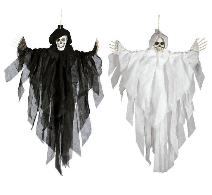 Halloween Hangend Skelet 75cm, Hobby en Vrije tijd, Feestartikelen, Nieuw, Verzenden