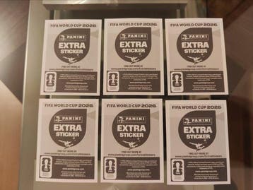 2026 Panini World Cup Stickers PURPLE - EXTRA STICKERS - 6, Collections