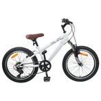 vidaXL Mountainbike 20 Inch 6-Snelheid voor 5-8 jaar oud Wit, Fietsen en Brommers, Verzenden, Nieuw