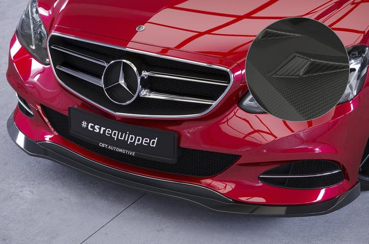 Cup spoilerlip met ABE voor Mercedes Benz E-Klasse (W212/S21, Auto-onderdelen, Carrosserie, Nieuw, Verzenden