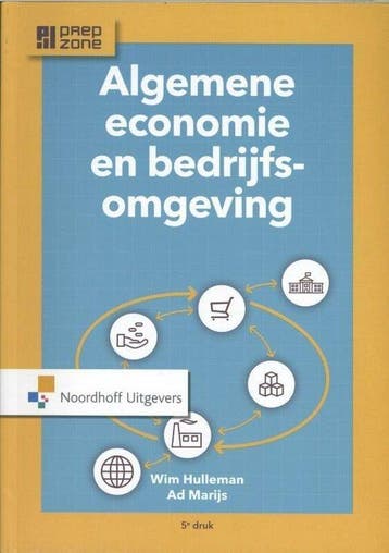 Algemene economie en bedrijfsomgeving - Ad Marijs, Wim Hulle, Boeken, Studieboeken en Cursussen, Verzenden, Nieuw