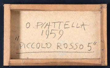 Oscar Piattella (1932) - Piccolo Rosso 5