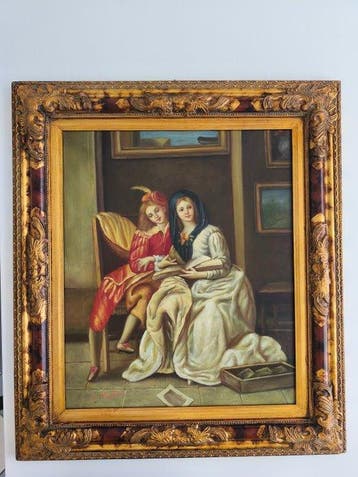 Italiaanse school (XX) - Allegoria delle Dame