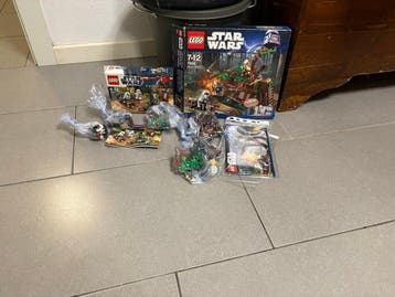 Lego Set - Star Wars - 10236-Ewok village—8038–the battle of, Nieuw