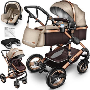 Kinderwagen 3 in 1 - Buggy - Wandelwagen - Kinderbuggy - Bru, Verzenden, Nieuw