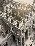 M.C. Escher (1898-1972), after - Klimmen en dalen