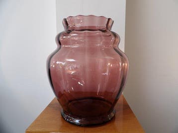 Doyen - Vase - Verre, Antiquités & Art