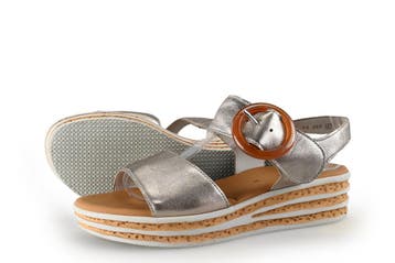 Gabor Sandalen in maat 39 Beige, Verzenden, Beige, Gabor, Sandalen of Muiltjes