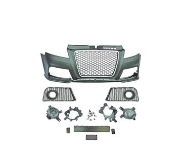PARE-CHOCS AVANT AUDI A3 8P 08-12 LOOK RS3 CHROME PDC SRA +, Verzenden