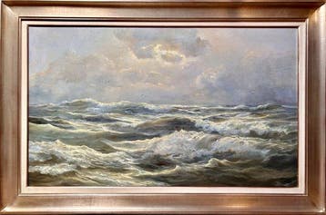 Meeuwis van Buuren (1902-1992) - Zeegezicht