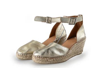 Manfield Espadrilles in maat 39 Goud, Vêtements | Femmes, Verzenden, Espadrilles