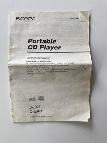 Sony - D-EJ01 15th Anniversary Flagship Walkman Portable