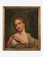 Franse school (XVIII) - Ritratto di Gentildonna - NO RESERVE