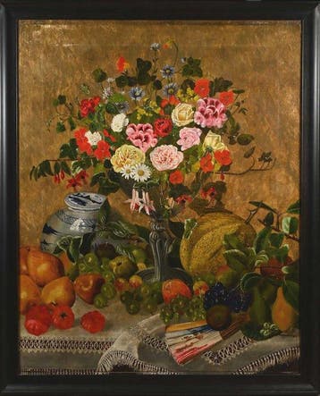 Spanisch school (XVIII-XIX) - Bodegón mit Blumen und