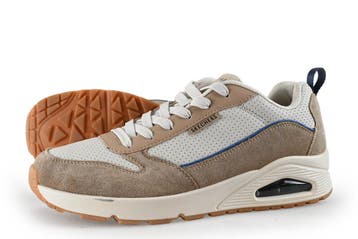 Skechers Sneakers in maat 43 Beige, Overige kleuren, Verzenden, Zo goed als nieuw, Skechers