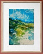 Eugene Eechaut (1928-2019) - Magnifique aquarelle encadrée -