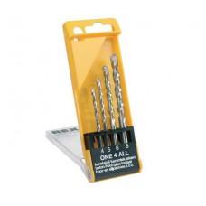 REX One 4 All Borenset 4-delig in Cassette, Doe-het-zelf en Bouw, Verzenden, Nieuw